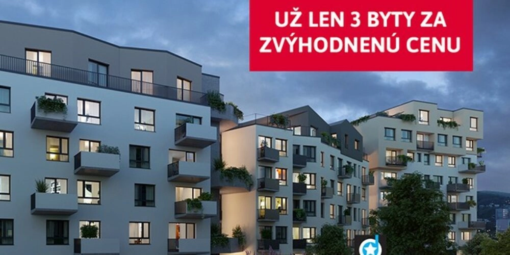 Posledné 3 byty za zvýhodnenú cenu