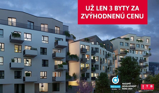 Posledné 3 byty za zvýhodnenú cenu